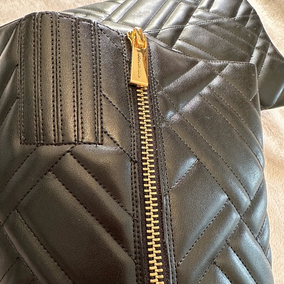 SOLD‼️Michael Kors Nadine Boot Quilted Nappa PU Size:7 Black - Picture 9 of 15